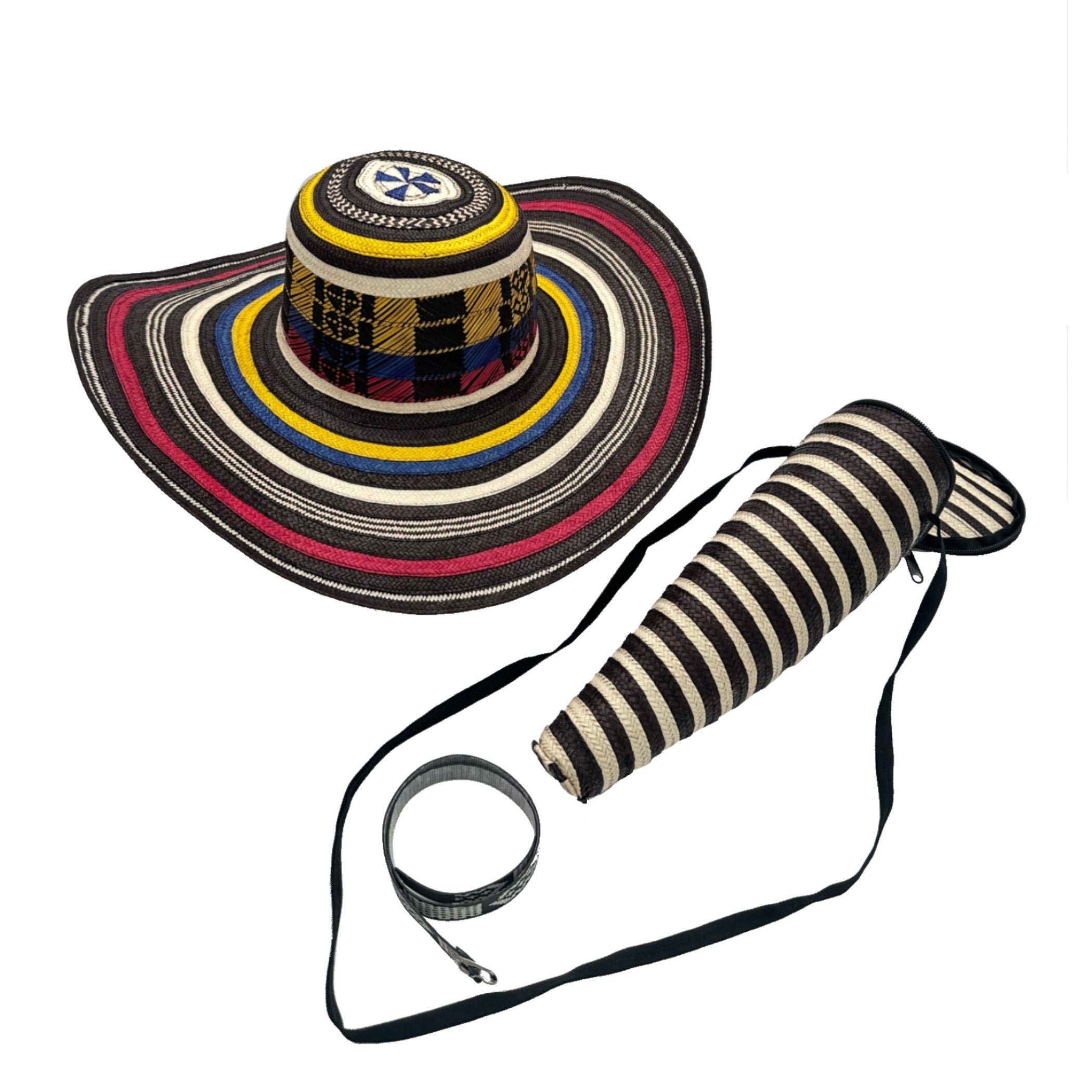 Sombrero Vueltiado (tricolor)(con caperuza)